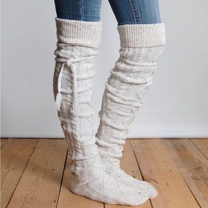 Grace & Lace alpine thigh high boot socks